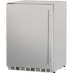 Summerset 24-Inch 5.3 Cu. Ft. Deluxe Outdoor Rated Compact Refrigerator - SSRFR-24D