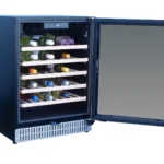 SUMMERSET - 24" 5.3c Deluxe Outdoor Rated Wine Cooler-RFR-24W - Image 4
