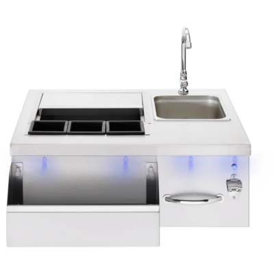 Summerset 30-Inch Beverage & Prep Station with LED Lights - SSBC-30L