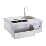 Summerset 30-Inch Beverage & Prep Station with LED Lights - SSBC-30L - Image 2