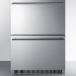 SUMMIT - 24" Wide 2-Drawer All-Freezer, ADA Compliant