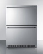 SUMMIT - 24" Wide 2-Drawer All-Freezer, ADA Compliant