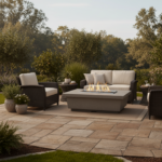 American Fyre Designs 52-inch Contempo Rectangle Firetable - 783 Lifestyle