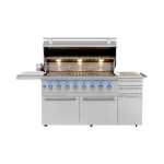 American Made Grills Encore 54-Inch Freestanding Hybrid Grill – ENCFS54