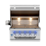 American Made Grills Muscle 36-Inch Hybrid Grill open