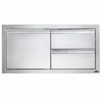 Napoleon - 36" X 16" SINGLE DOOR & DOUBLE DRAWER COMBO