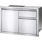 Napoleon 36 Inch Single Door & Double Drawer - BI-3624-1D2DR - Image 2