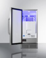 SUMMIT - Built-In Outdoor 50 lb. Clear Icemaker, ADA Compliant - Image 4
