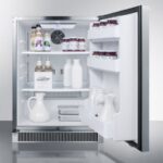 SUMMIT - 24" Wide Built-In Outdoor All-Refrigerator - Image 3