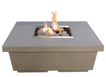American Fyre Designs Contempo Square Firetable - 784