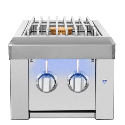 American Made Grills Estate Double Side Burner