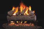 Real Fyre Post Oak Logs with G45 Burner