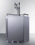 SUMMIT - 24" Wide Triple Built-In Outdoor Beer Kegerator - Image 2