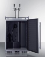 SUMMIT - 24" Wide Dual Built-In Outdoor Beer Kegerator - Image 3