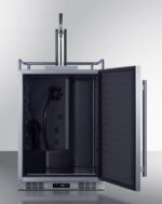 SUMMIT - 24" Wide Built-In Outdoor Beer Kegerator - Image 4