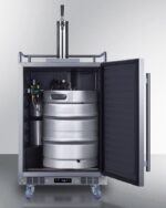 SUMMIT - 24" Wide Built-In Outdoor Beer Kegerator - Image 3