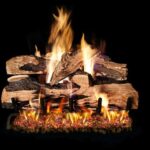Real Fyre Split Oak Designer Plus Logs with G46 Series Burner