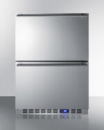 SUMMIT - 24" Wide 2-Drawer All-Refrigerator