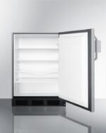 SUMMIT - 24" Wide Outdoor All-Refrigerator, with Speed Rail - Image 3