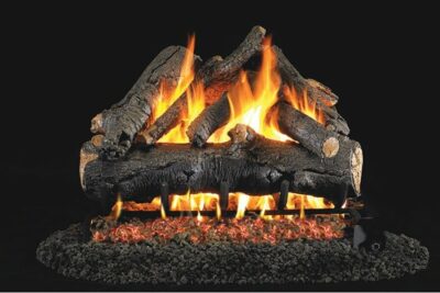 Real Fyre American Oak Logs with G46 Series Burner