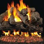 Real Fyre Royal English Oak Gas Logs with G45 Burner
