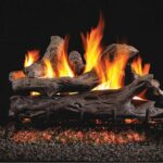 Real Fyre Coastal Driftwood Gas Logs with G45 Burner