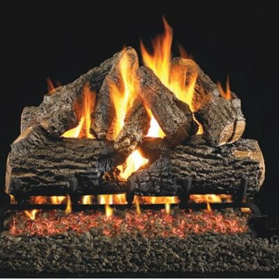 Real Fyre Charred Oak Logs Compatible with G31 Burner