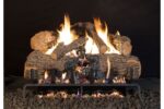 Real Fyre Charred Split Logs Compatible with G31 Burner