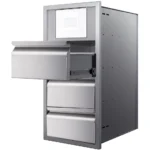 Memphis Grills -  15-Inch Triple Access Drawer W/ Grill Controller Mount And Soft Close - Image 3