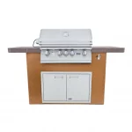 Lion - Prominent Q BBQ Grill Island