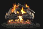 Real Fyre Pioneer Oak Logs with G45 Burner