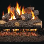 Real Fyre Woodland Oak Logs with G45 Burner