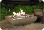 AFD - Bordeaux Rectangle Fire Bowl-435 - Image 2