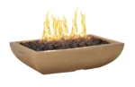 AFD - Bordeaux Rectangle Fire Bowl-435