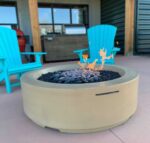 AFD - 48" Louvre Round Fire Pit - Image 2