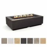 American Fyre Designs Louvre Rectangle Fire Pit - 689