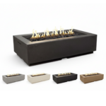American Fyre Designs Louvre Rectangle Fire Pit Colors