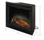 Dimplex 33-inch Deluxe Built-in BF Series Electric Firebox - BF33DXP - Image 3