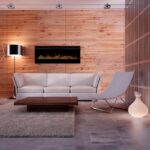 Dimplex Prism Series 50" Wall-Mounted Electric Fireplace with Acrylic Ember Bed - Image 2