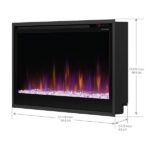 Dimplex 36" Multi-Fire® SL Slim Built-in Linear Electric Fireplace - Image 4