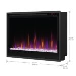 Dimplex 36" Multi-Fire® SL Slim Built-in Linear Electric Fireplace - Image 3