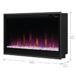 Dimplex 42" Multi-Fire® SL Slim Built-in Linear Electric Fireplace - Image 4