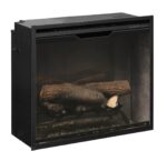 Dimplex Revillusion 24-inch Built-in Firebox Weathered Concrete - RBF24DLXWC - Image 4