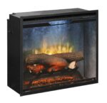 Dimplex Revillusion 24-inch Built-in Firebox Weathered Concrete - RBF24DLXWC - Image 2