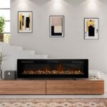 Dimplex Sierra 72" Wall-mounted/Built-In Linear Electric Fireplace - Image 5