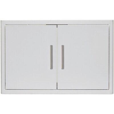 Blaze 32-Inch Stainless Steel Double Access Door With Paper Towel Holder