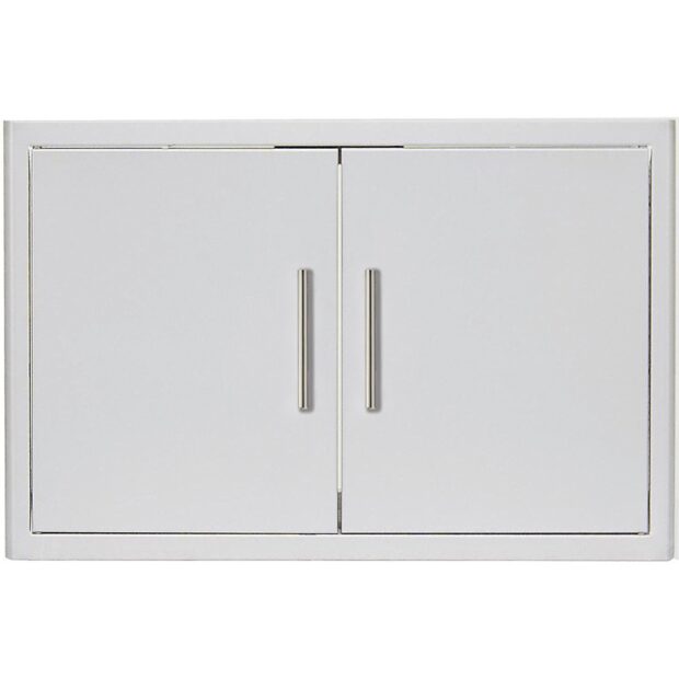 Blaze 40-Inch Stainless Steel Double Access Door With Paper Towel Holder