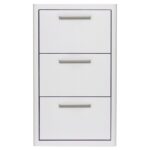 Blaze 16-Inch Stainless Steel Triple Access Drawer
