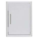 Blaze 21-Inch Stainless Steel Single Access Door - Vertical - BLZ-SINGLE-2417-R-SC