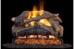 Real Fyre Charred Colonial Oak Logs Compatible with G52 Burner